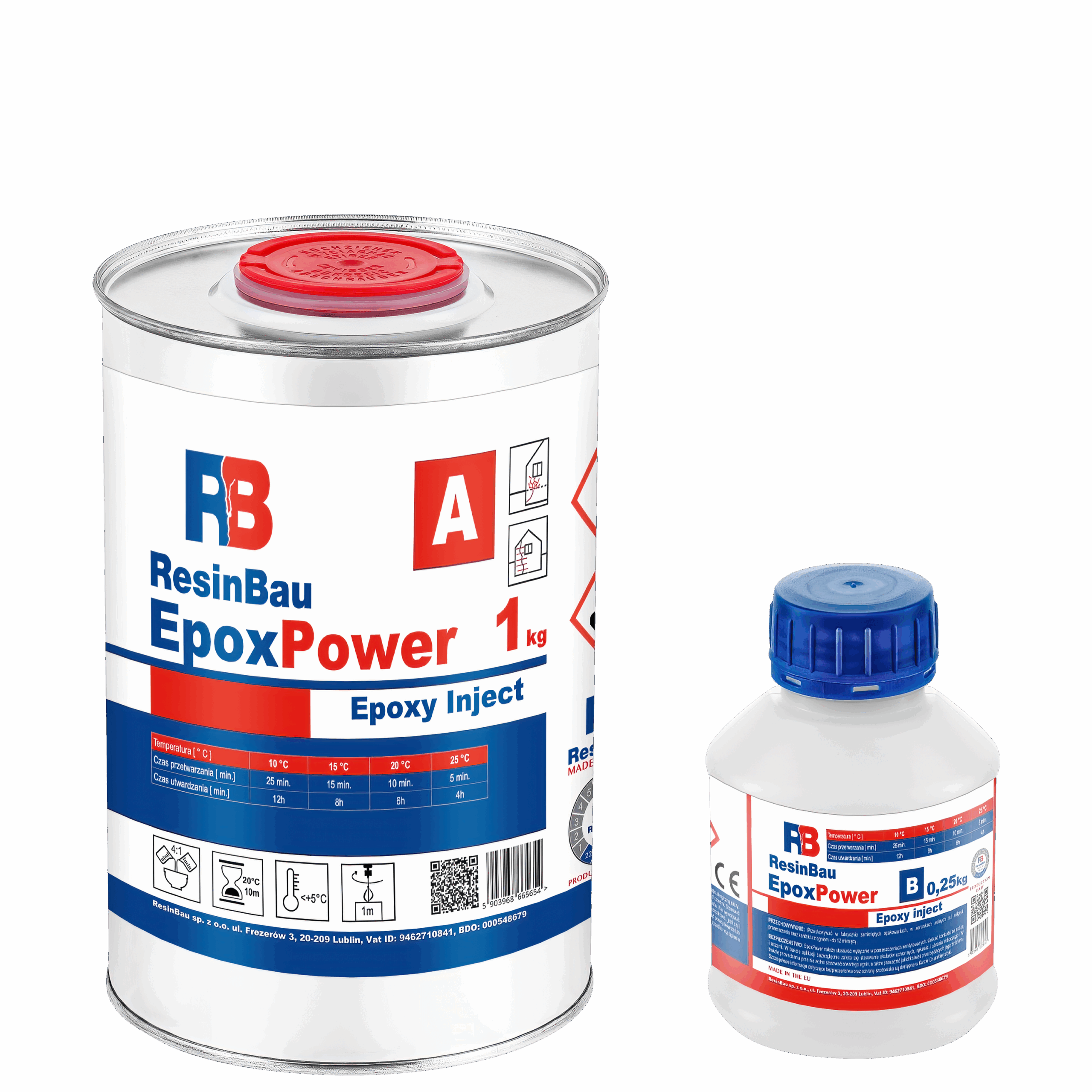 żywice iniekcyjna ResinBau - epoksydowa - EpoxPower