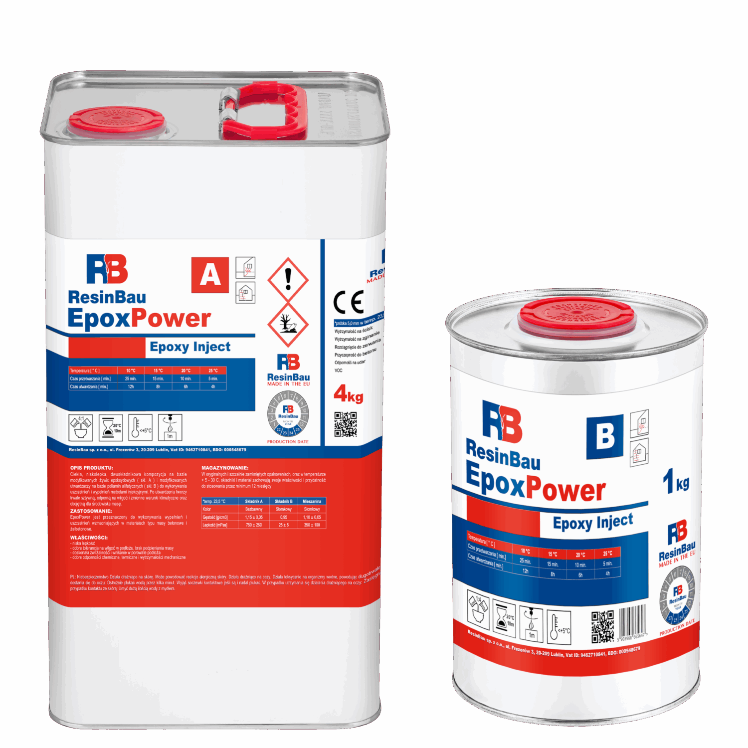 żywice iniekcyjna ResinBau - epoksydowa - EpoxPower